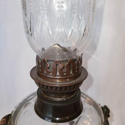 G1: Ornate Oil Lamps @ 2ft Tall