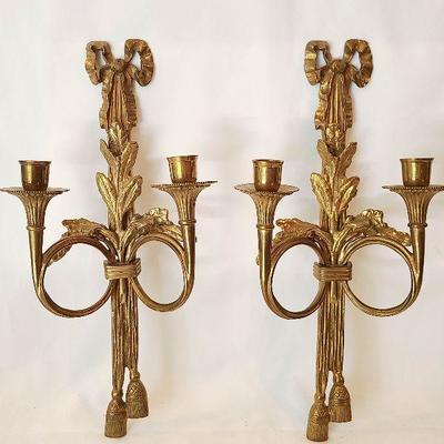 G4: Tall Wall Candlesticks / Sconces