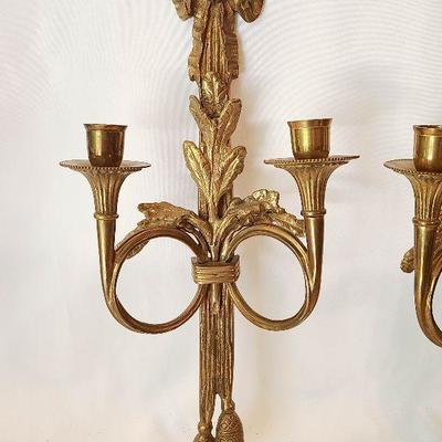 G4: Tall Wall Candlesticks / Sconces
