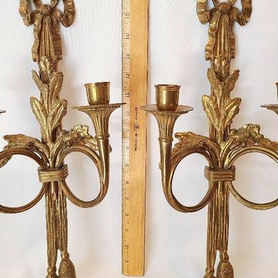 G4: Tall Wall Candlesticks / Sconces