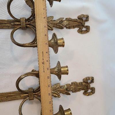 G4: Tall Wall Candlesticks / Sconces