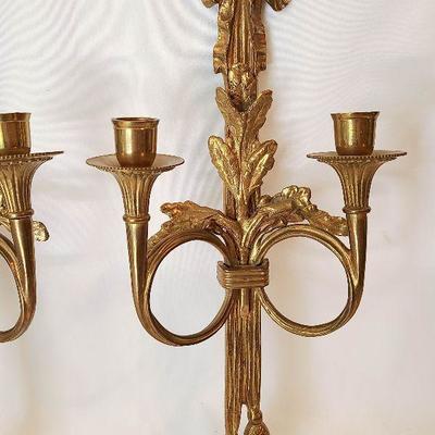 G4: Tall Wall Candlesticks / Sconces