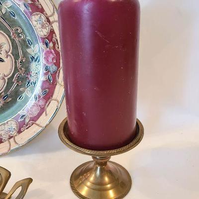 G7: Home Decor Brass Candlesticks