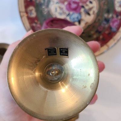 G7: Home Decor Brass Candlesticks