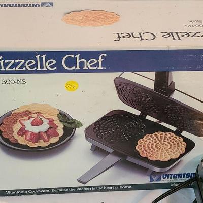 G12: Pizzelle Chef