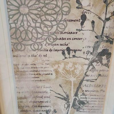 G17: Bird/Floral Frames/Art