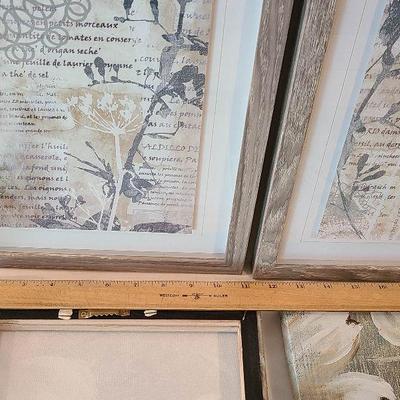 G17: Bird/Floral Frames/Art