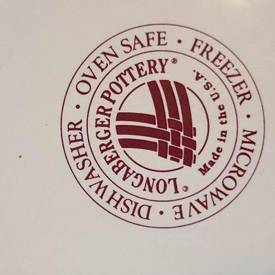 G27: Longaberger Pie Plate