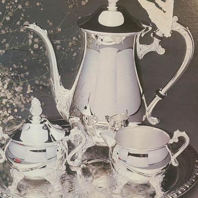 G28: Silverplate Tea Set