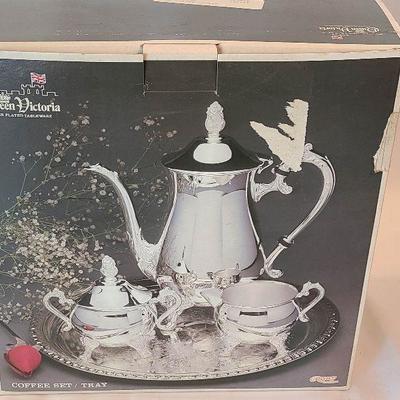 G28: Silverplate Tea Set