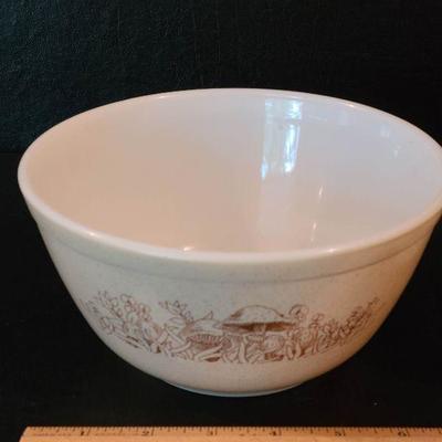 G29: Pyrex Forest Fancies Mushroom Mixing Bowls (402/401)