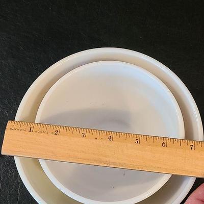 G29: Pyrex Forest Fancies Mushroom Mixing Bowls (402/401)