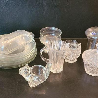 G30: Sugar Creamer, Glass Lot