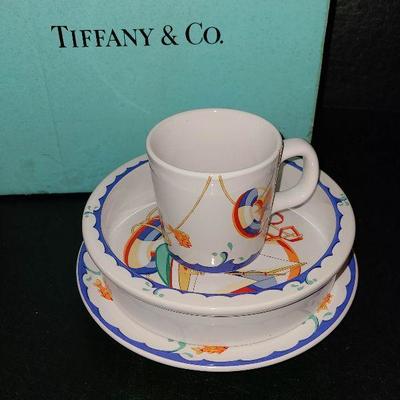 G31: Tiffany & Co Seashore Baby Gift NEW IN BOX