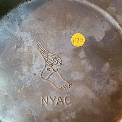 G36: NYAC Antique Pie Tin