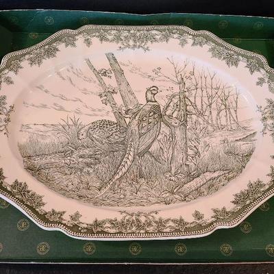 G38: Wedgewood Turkey Platter William & Sonoma