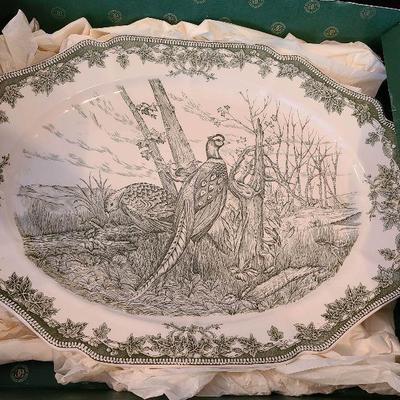 G38: Wedgewood Turkey Platter William & Sonoma