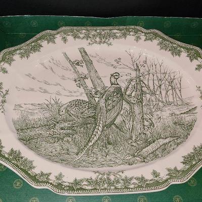G38: Wedgewood Turkey Platter William & Sonoma