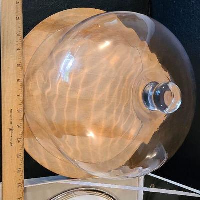 G39: Covered Lazy Susan and Cheese Plate