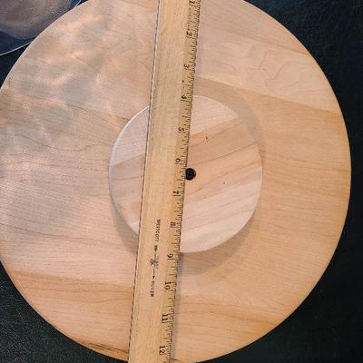 G39: Covered Lazy Susan and Cheese Plate