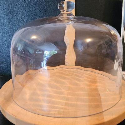 G39: Covered Lazy Susan and Cheese Plate