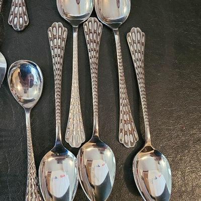 G42: MCM 1966 Cosmos Stainless Flatware 