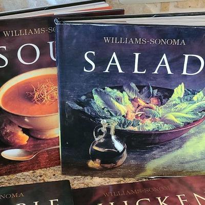 K18: Williams & Sonoma Cookbook Lot