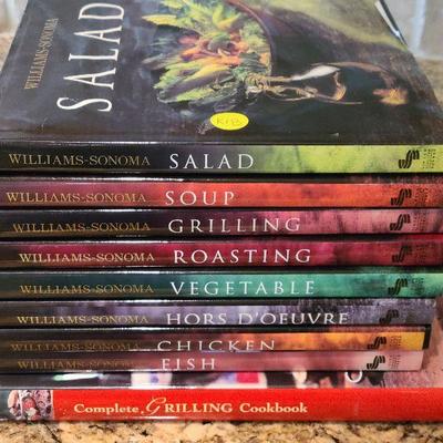 K18: Williams & Sonoma Cookbook Lot