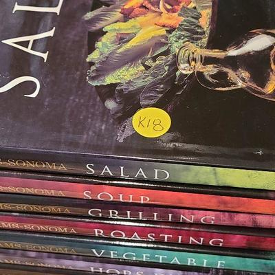 K18: Williams & Sonoma Cookbook Lot