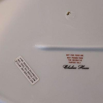 K22: Vintage Chelsea House Butterfly Plates