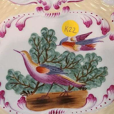 K22: Vintage Chelsea House Butterfly Plates