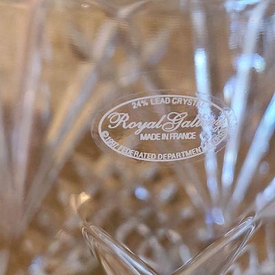 K24: Heavy Cut Crystal Ice Bucket