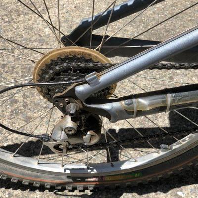 Rare Cannondale Super V 500 Bike with Original Owners Manual and Receipts