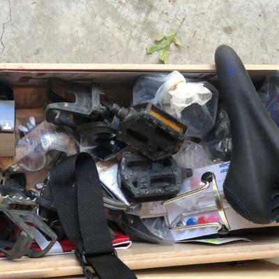 Bundle of Bike Accessories incl Helmets Seat Pumps and More