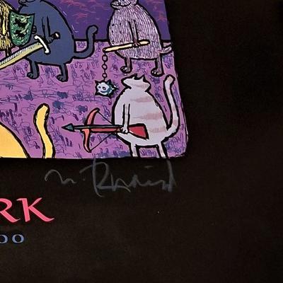 Lot #120  Krewe of BARKUS - Joan of Bark poster - 2000