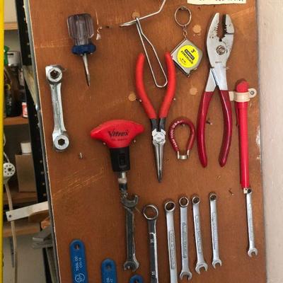 Assorted Bike Tools incl Wrenches T-Handles and More