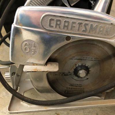 Craftsman Industrial Rated 6.5 Inch Electric Hand Saw in Original Case