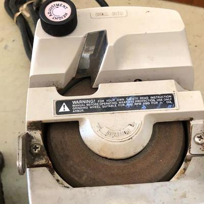 Lot of Tools incl WEN Wet Stone Machine and Skil Belt Sander