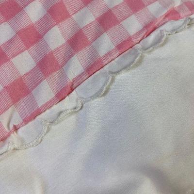 #24 Pink Checkered Gingham Quilt