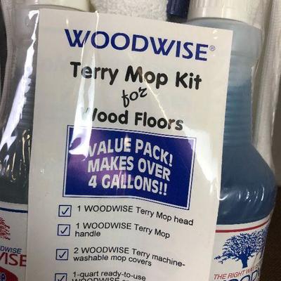 #35 Terry Mop Kit for wood floors 
