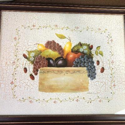 #46 Grapes and Strawberry  PRINT Picture 