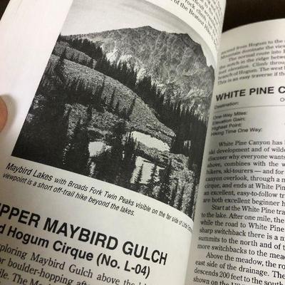 #50 Hiking the Wasatch paper back book 