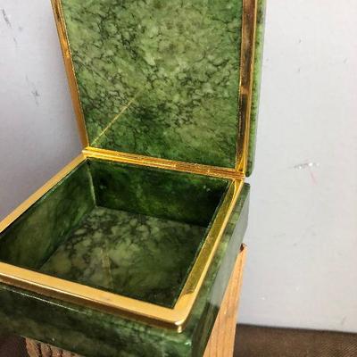 #53 Jade / Marble ish Box 