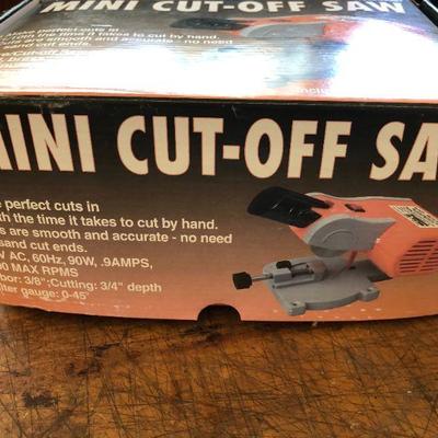 Mini Mitre Cut-Off Saw in Box