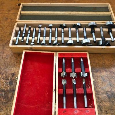 Lot of Quality Forstner Bits by Trendlines Inc and AMT