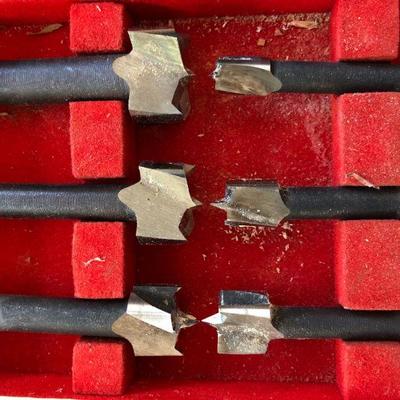 Lot of Quality Forstner Bits by Trendlines Inc and AMT