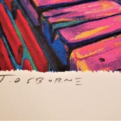 Lot #129  JAZZ FEST unframed Fats Domino Poster - Terrence Osborne - 2018