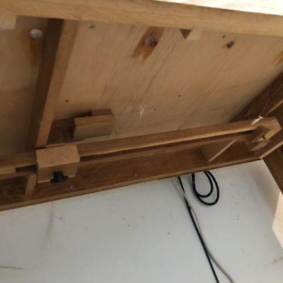 Quality Work Bench or Tool Bench with Built in Clamps and Wheels