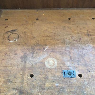 Quality Work Bench or Tool Bench with Built in Clamps and Wheels