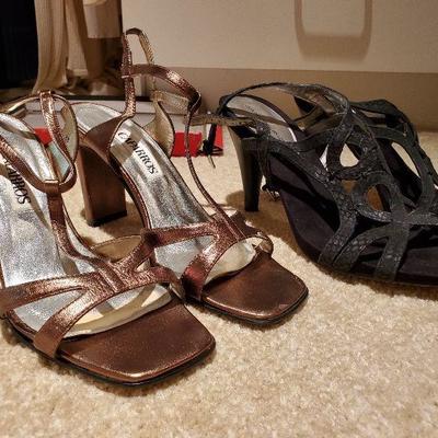 MB-230:two pair high heel sandals